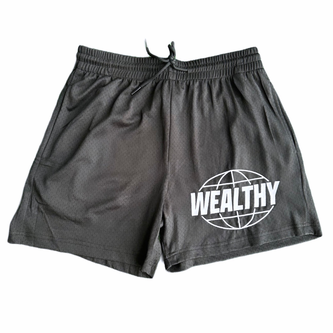 Wealthy Shorts (Black/White)