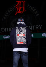 Load image into Gallery viewer, Detroit, USA Hoodie (Navy, Orange, White)
