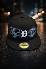 Load image into Gallery viewer, Exclusive Detroit, USA X Wealthy Fitted Hat
