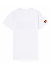 Load image into Gallery viewer, Wealthy Tee (White/Black/Orange)
