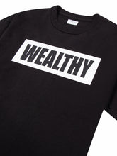 Load image into Gallery viewer, Wealthy Tee (Black/White)
