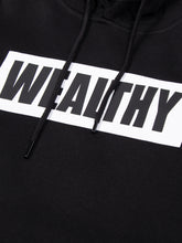 Load image into Gallery viewer, Wealthy Hoodie (Black/White)
